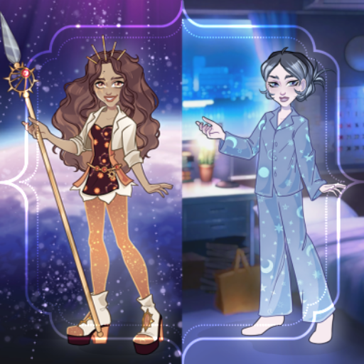 Magical girl Dress-up icon