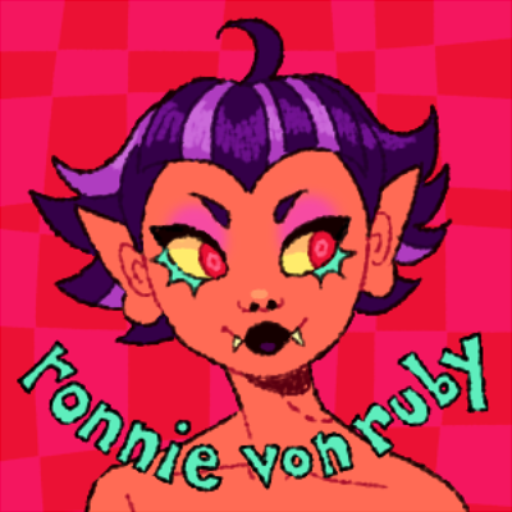 ronnie von ruby (vampire girl dress-up)