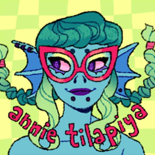 annie tilapiya (mermaid dress-up)