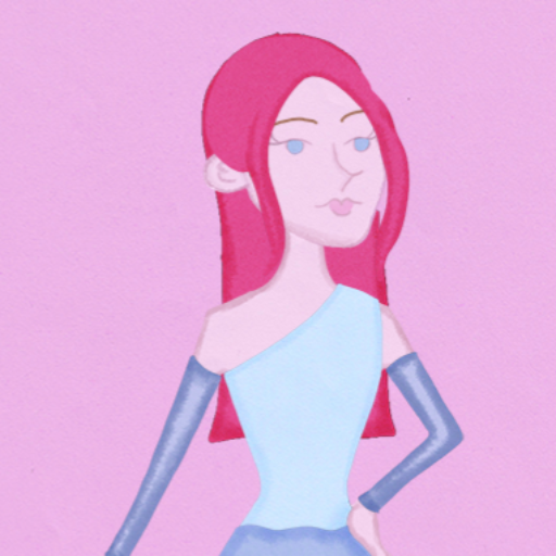 Cut-out elf doll icon