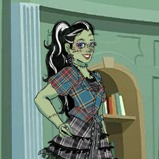 Monster student dressUp icon