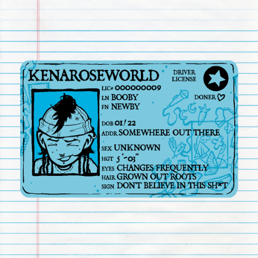 kenaroseworld drivers license icon