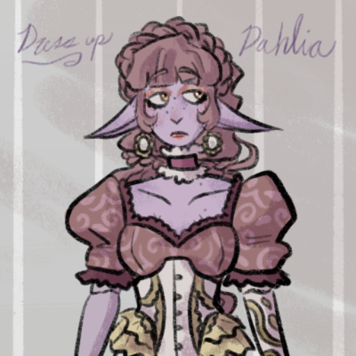 Dress up Dahlia icon