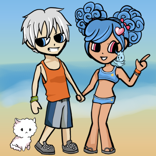 Summer couple (WIP) -Chocomimi