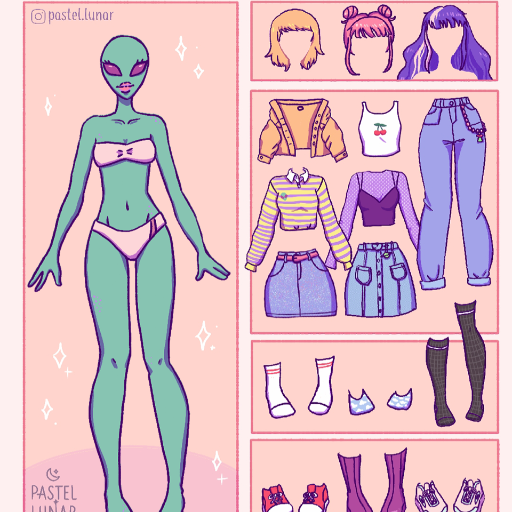 Alien Dress Up icon