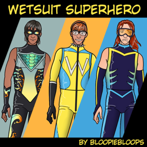 Wetsuit Superhero icon