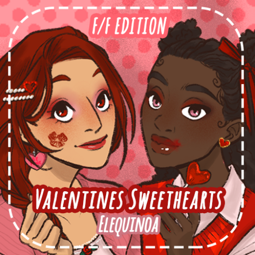 Valentines Sweethearts - F/F