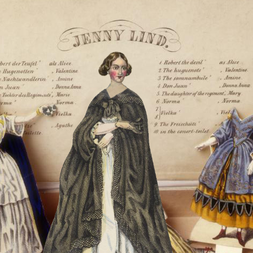 Prima Donna of the World - Antique Paper Doll icon