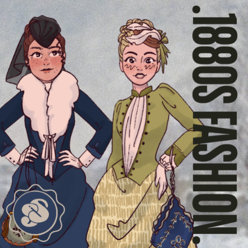 1880s Fashion icon
