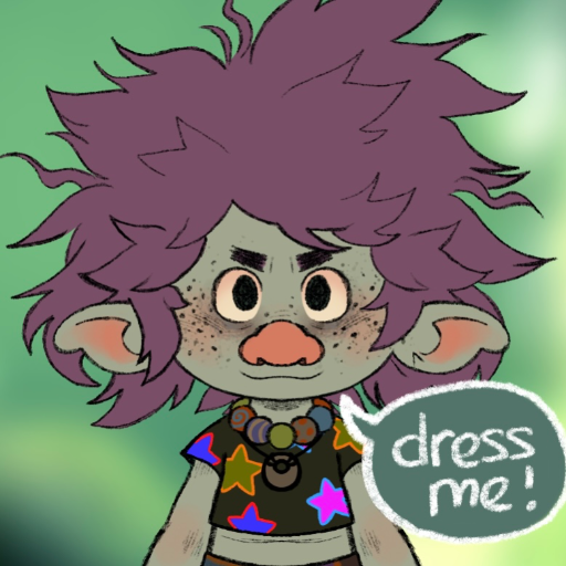 Dress up my troll icon