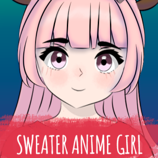 Sweater Anime Girl Avatar! icon