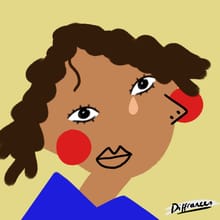 Picasso style face maker