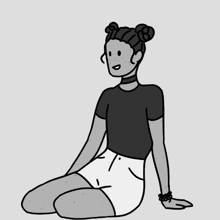 B&W Dress Up Game