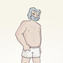Hank dressup game