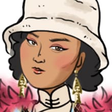 1930s Vintage Chinese Dress Up Game