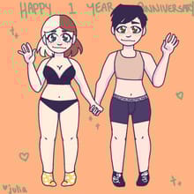 Happy 1 Year Anniversary Charlie xx
