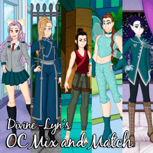 Divine-Lyn's OC Mix and Match