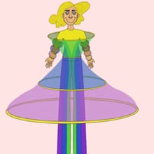 Dress up with stilts!