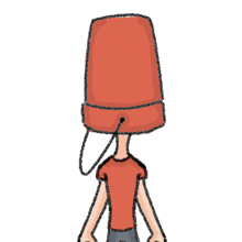 Bucket head guy