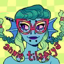 annie tilapiya (mermaid dress-up)