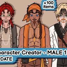 Visual Novel Character Creator (MALE)