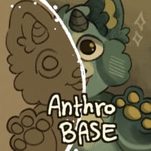 Anthro character base