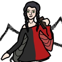 Thread, Eclectic Goth Girl