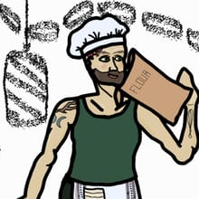 Wheeler, Tattooed Chef
