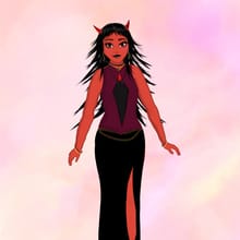 Devil Girl Dress Up!