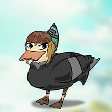 Duck Swordsman