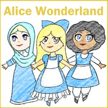 Alice in Wonderland Dress Up Game