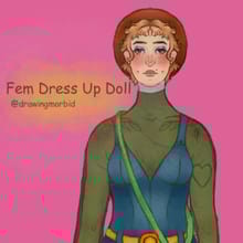 Fem Dress Up Doll