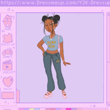 .°˖✧♡ Early 2000's Y2k Dress up Game ♡.°˖✧
