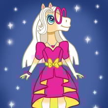 Whinnifred Gallops to the Gala