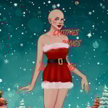 Dress Ms. Crista Mas!