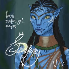 Na'vi avatar-girl maker