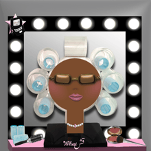 Make Your Own Hair Roller Stand