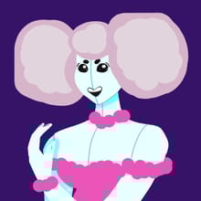 alien girl