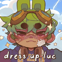 Oakiel's Dress Up Luc!