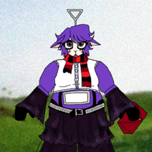 chubby purple tv alien fashion doll
