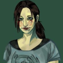 horror movie girl