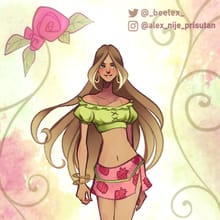 Floral fairy fashion