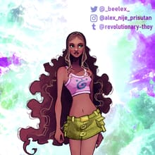 Ocean fairy fashion