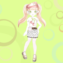 hot choc notebook girl
