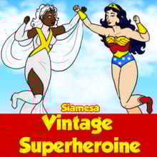 Vintage Superheroine