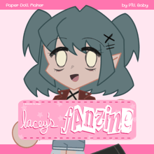 Lacey's Fanzine Paper Doll
