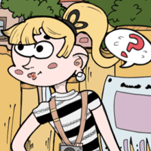 Comic-styled female character maker