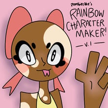 ☆*: .｡. rainbow character creator .｡.:*☆