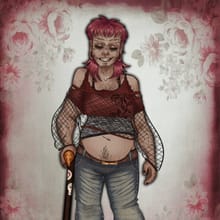 grunge dress up games T-Shirt Dress featuring 'transparent rain' by Tiffany Marie Luke – LaFille  Gallery main image 0