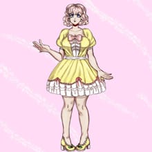 Cute dress up game